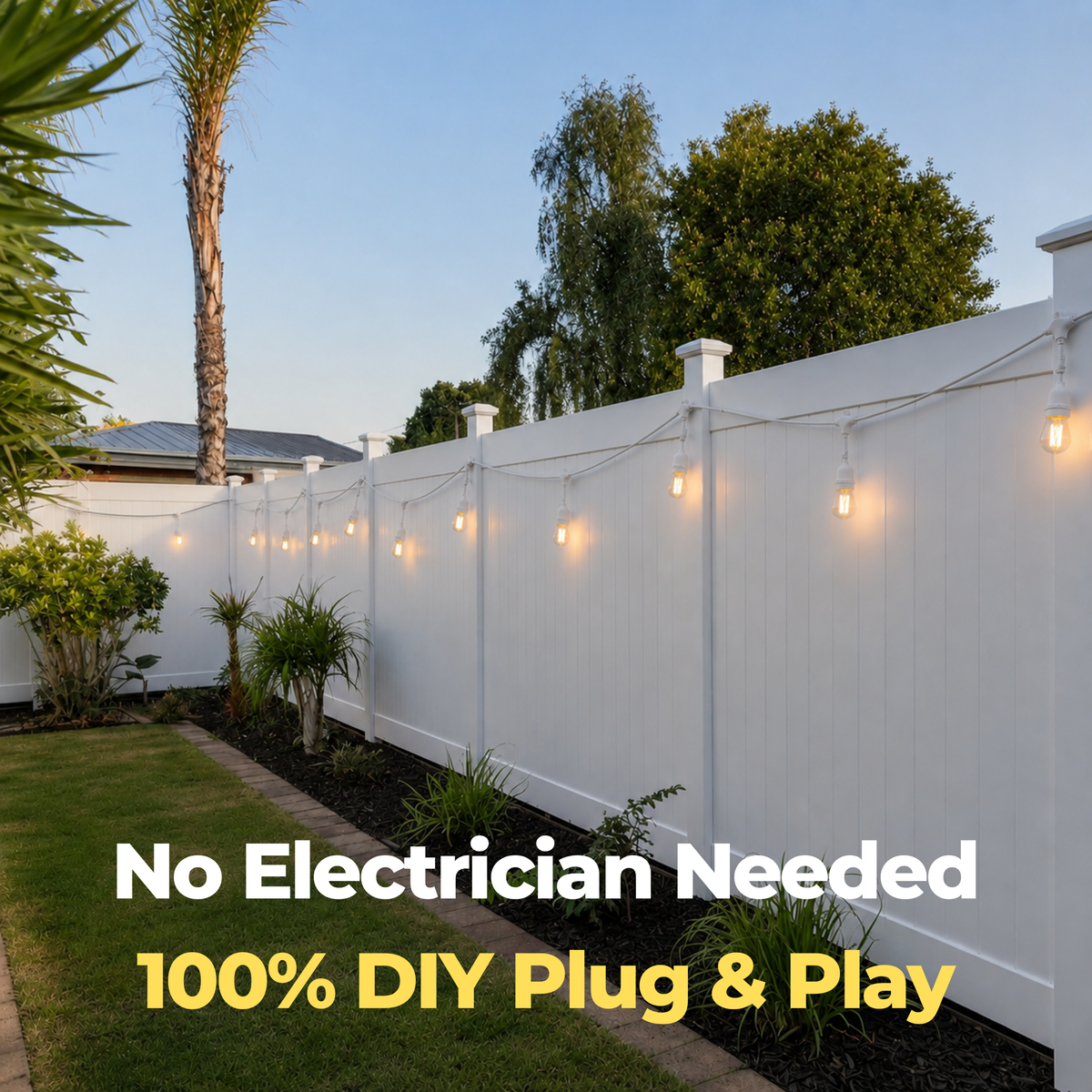 White Festoon Lights