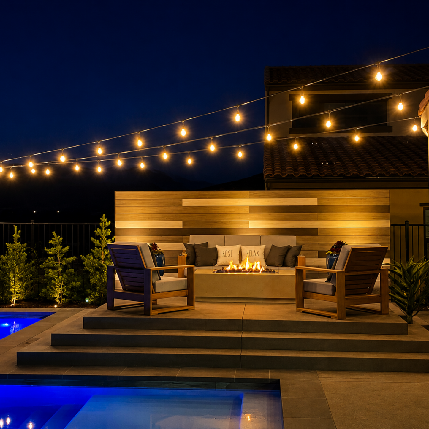 Hanging Festoon Lights