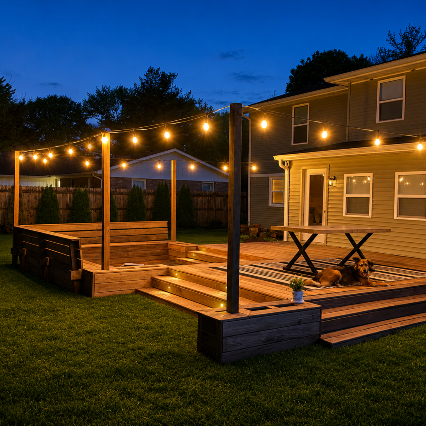 Hanging Festoon Lights